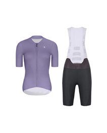 RIVANELLE maillot corto y pantalón corto - ELEVATE - antracita/púrpura